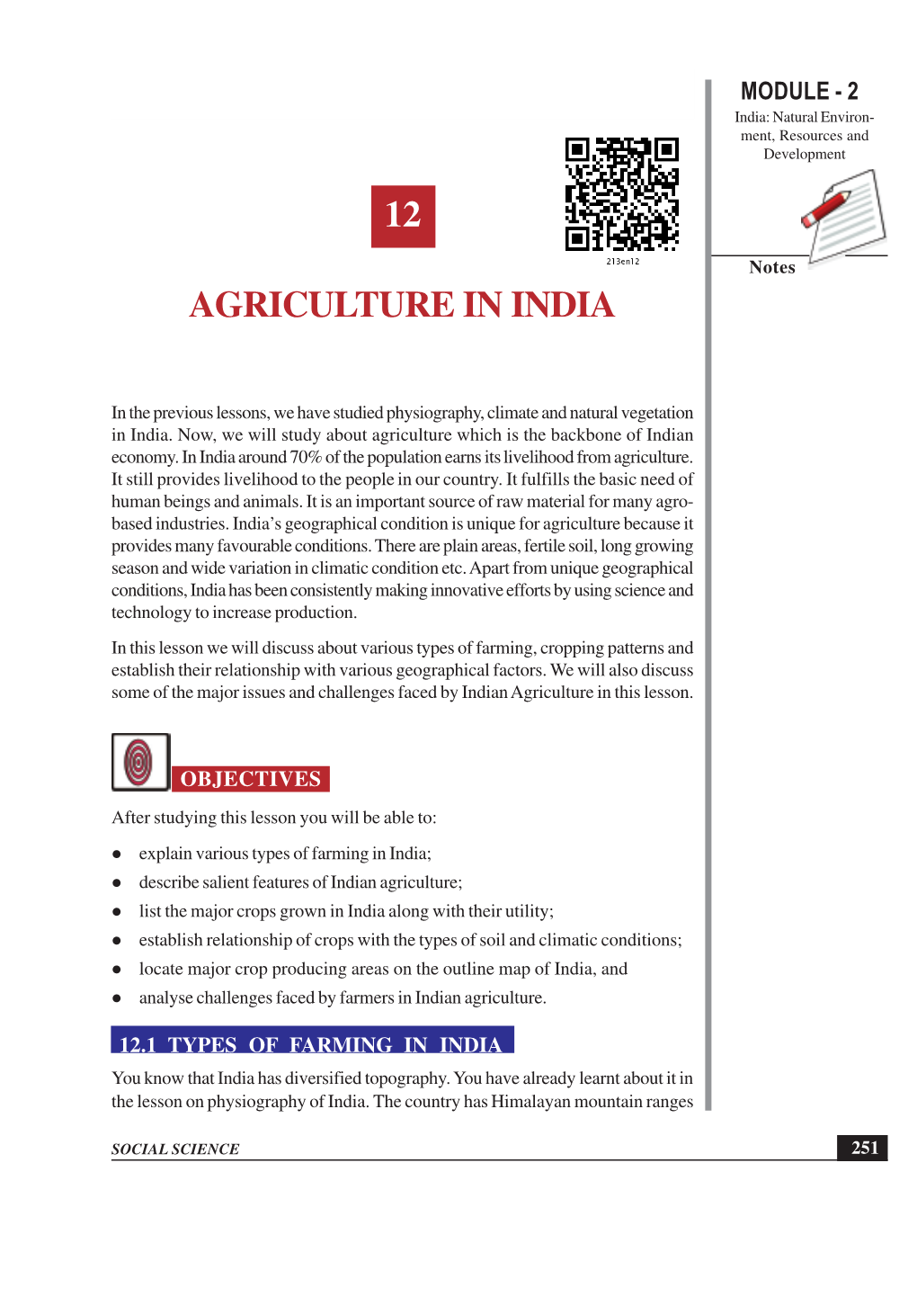 12 Agriculture in India