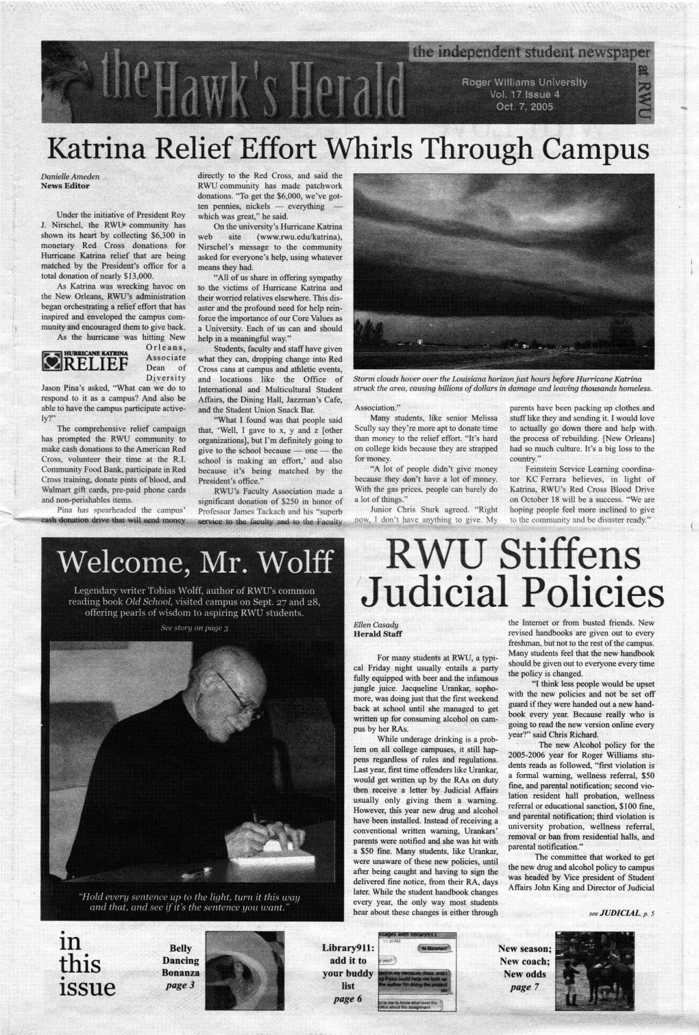 Hawk's Herald· Friday, October 7, 2005 Page 2