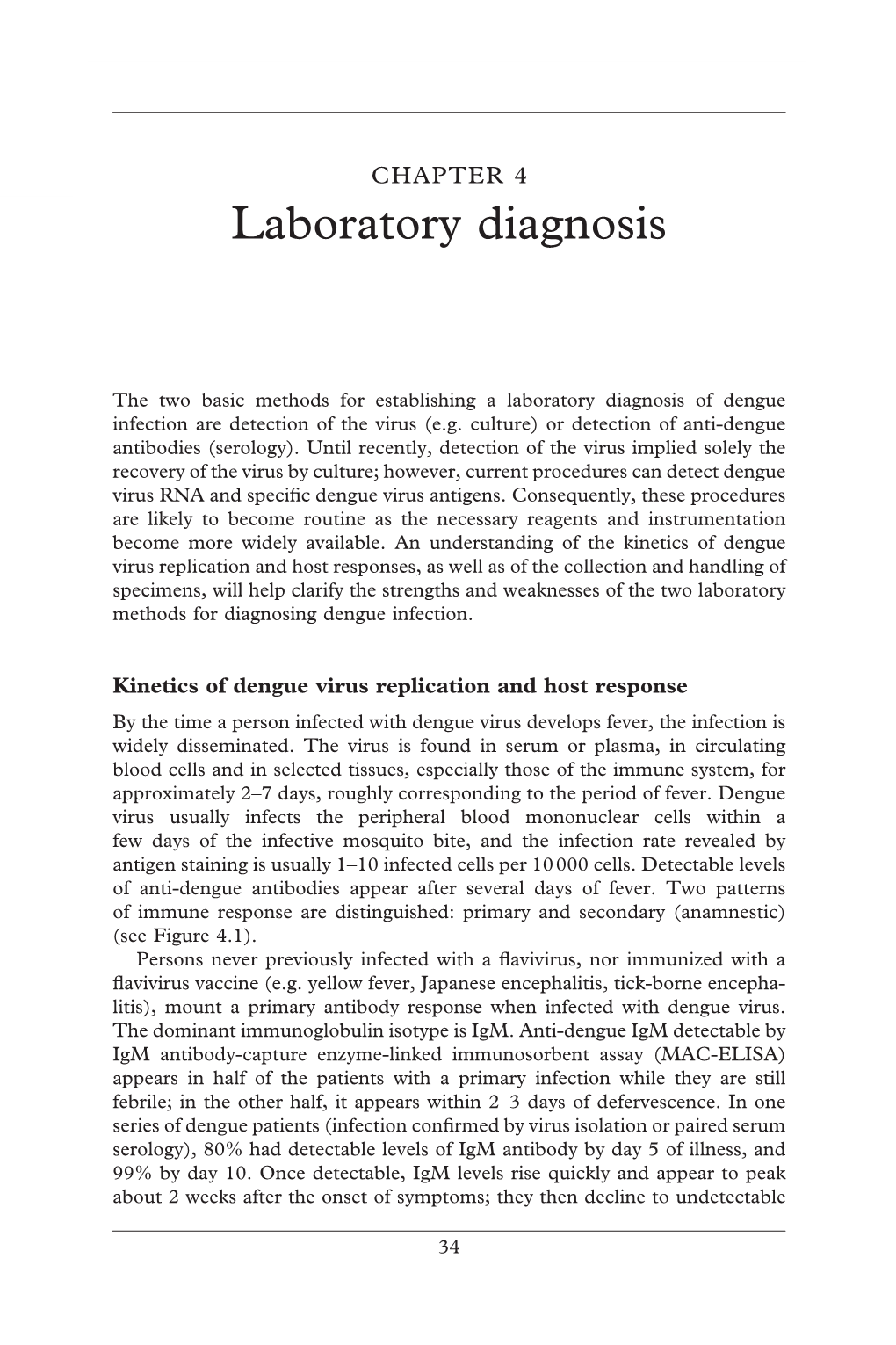 Laboratory Diagnosis