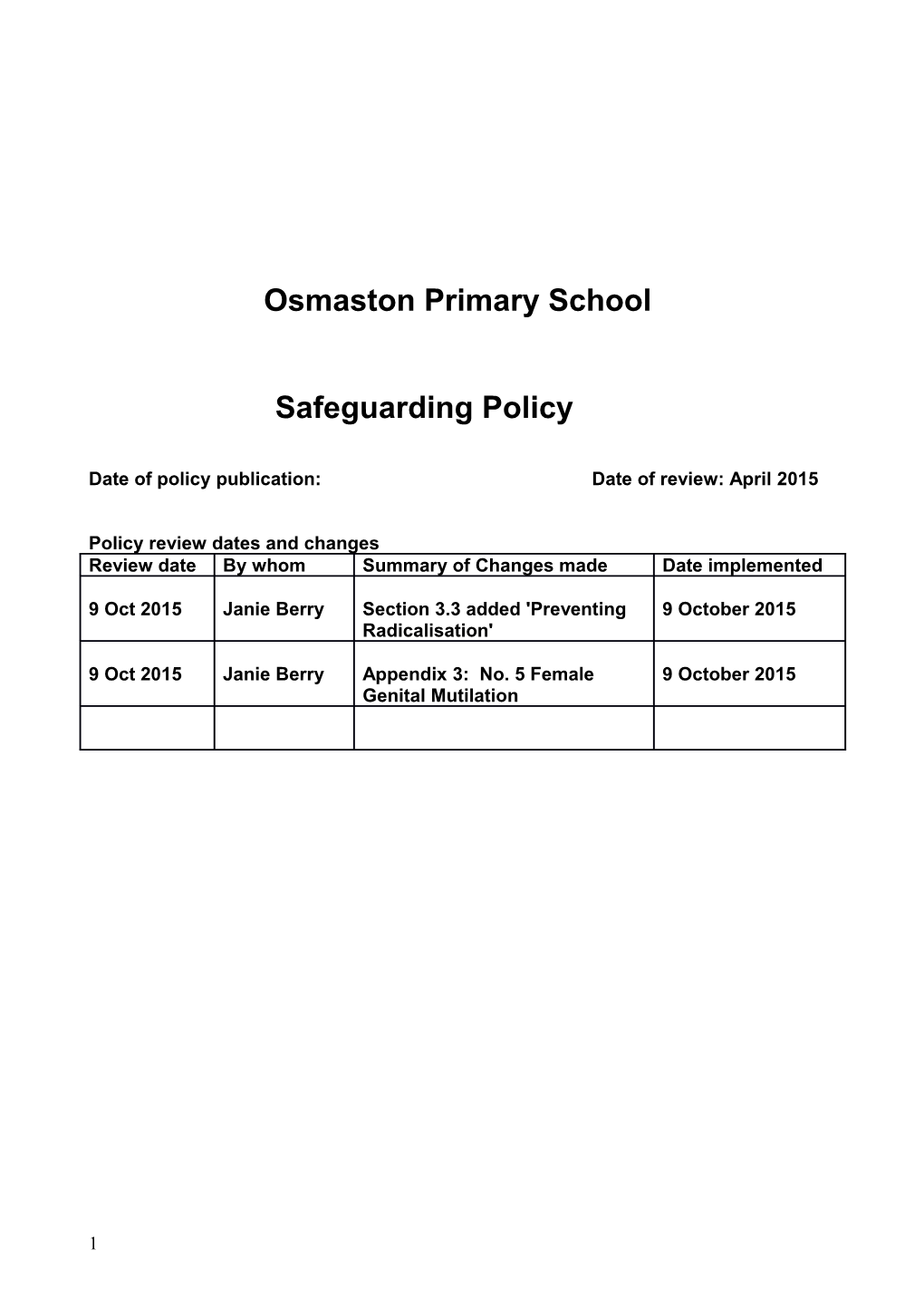 Safeguarding Policy s1