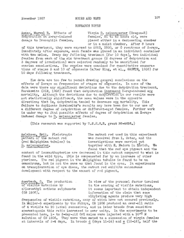 November 1957 NOTES Mfl) NEWS 107 RESEARCH NOTES Athan