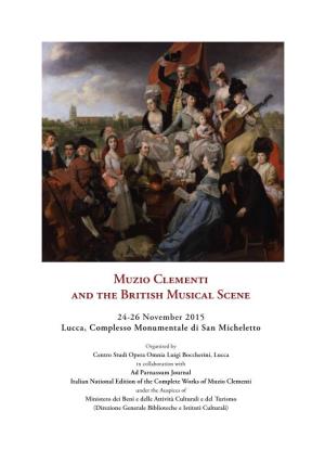 Muzio Clementi and the British Musical Scene