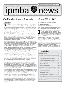 IPMBA News Vol. 29 No. 2 2020 Conference Retrospective