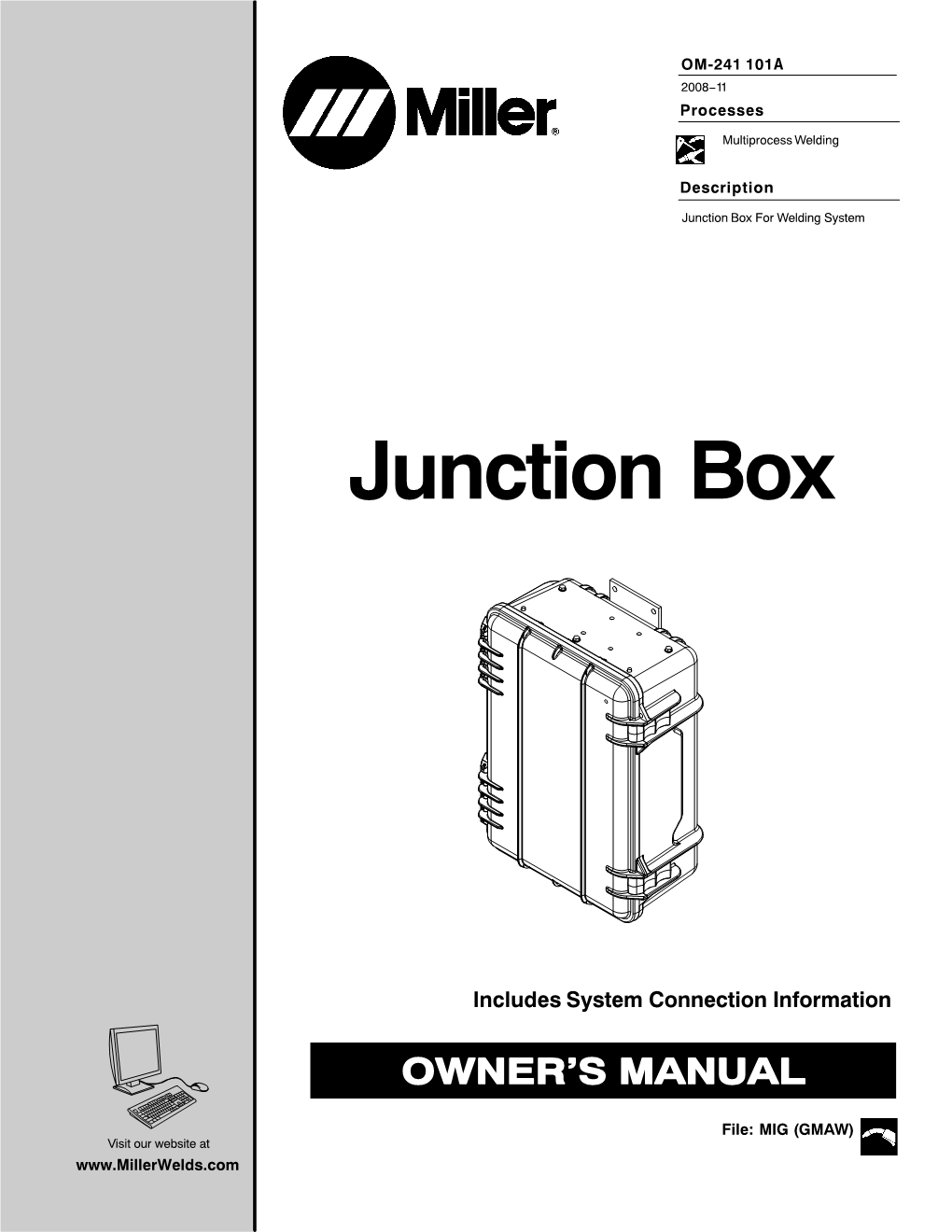 Junction Box for Welding System