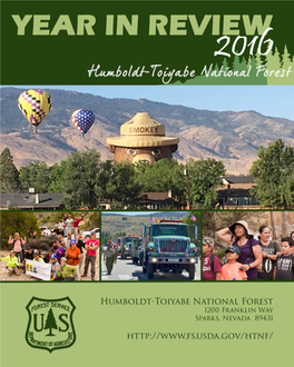 2016 Highlights: He Humboldt-Toiyabe Office Staff