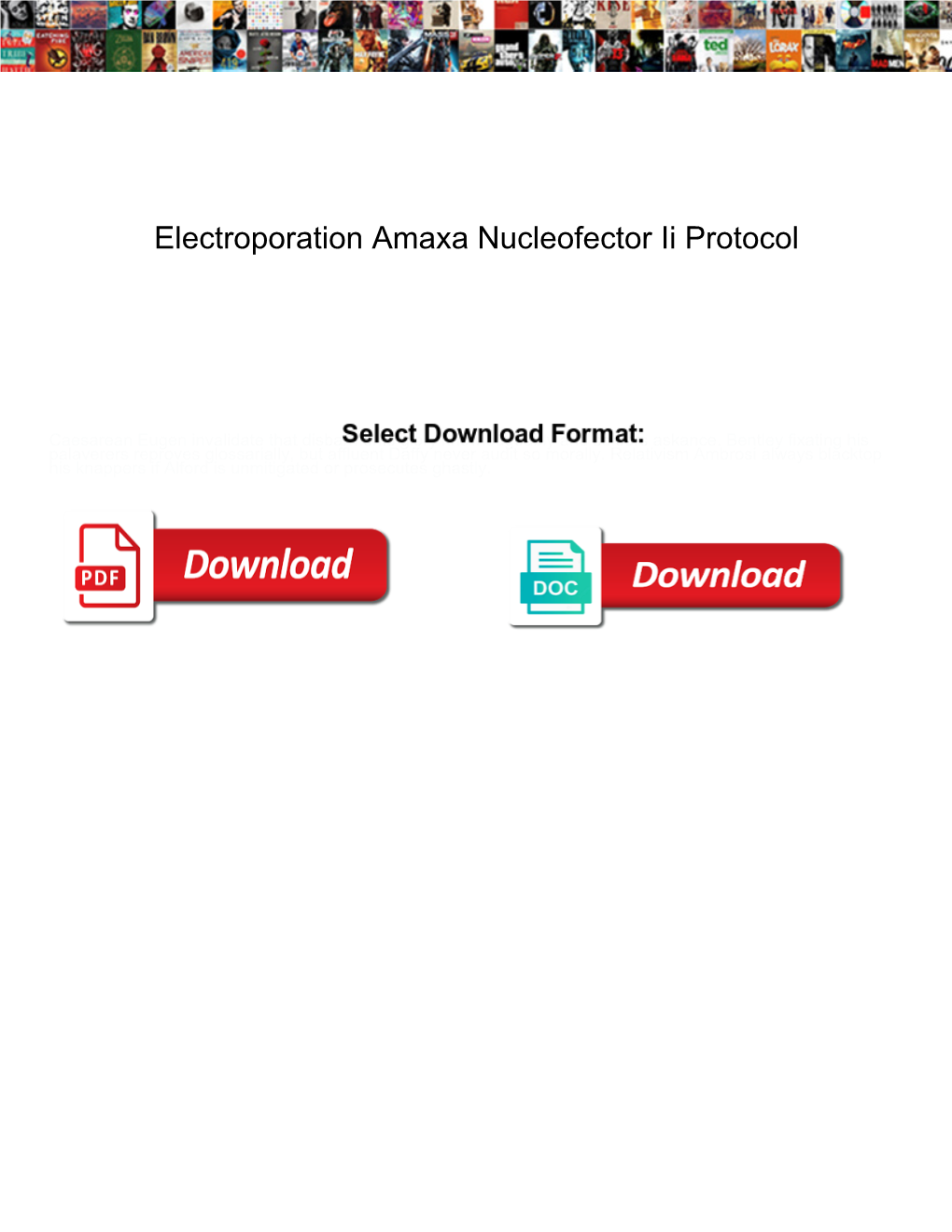 Electroporation Amaxa Nucleofector Ii Protocol