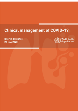 (2020) Clinical Management of COVID 19