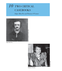 10 Two Critical Casebooks Edgar Allan Poe and Flannery O’Connor Library of Congress (LC-USZ62-10610)