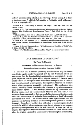 Given a Ring R, Is There at Least One Group K Which Isfully Adapted to R, That Is, Which Will Convert R Into a Ring-Logic (K)? 1 Fqster, A