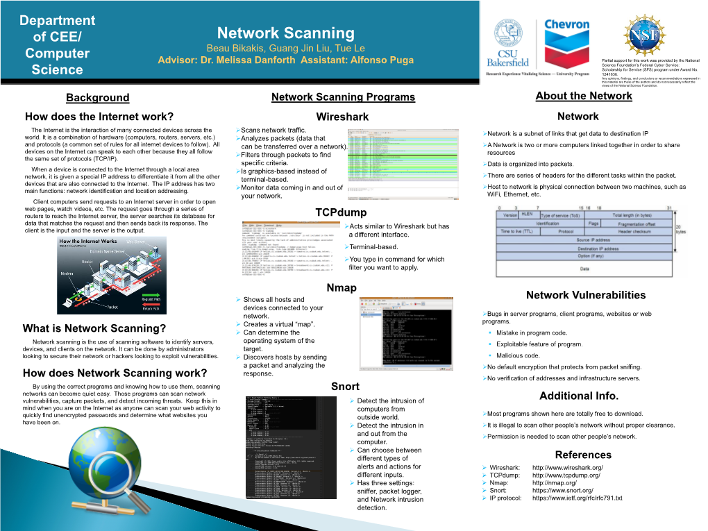 Wireshark Tcpdump Nmap Snort Background How Does the Internet