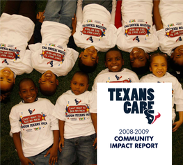 2008-2009 Community Impact Report