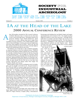 Ia at the Head of the Lake 2000 Annual Conference Review