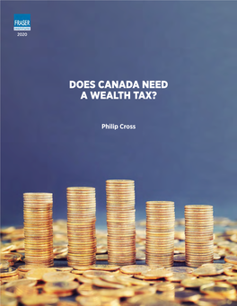 Does Canada Need a Wealth Tax?
