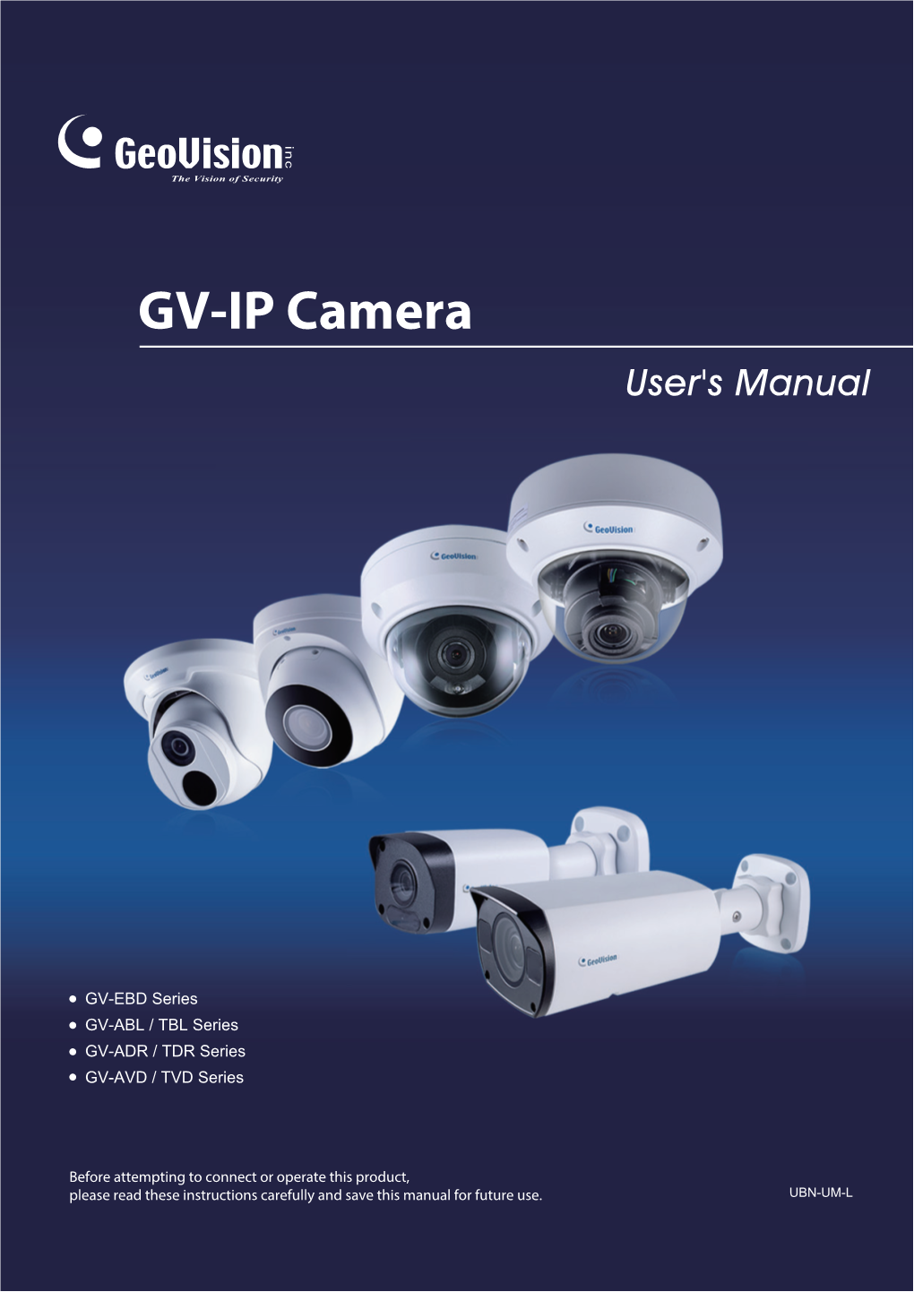 User's Manual GV-IP Camera