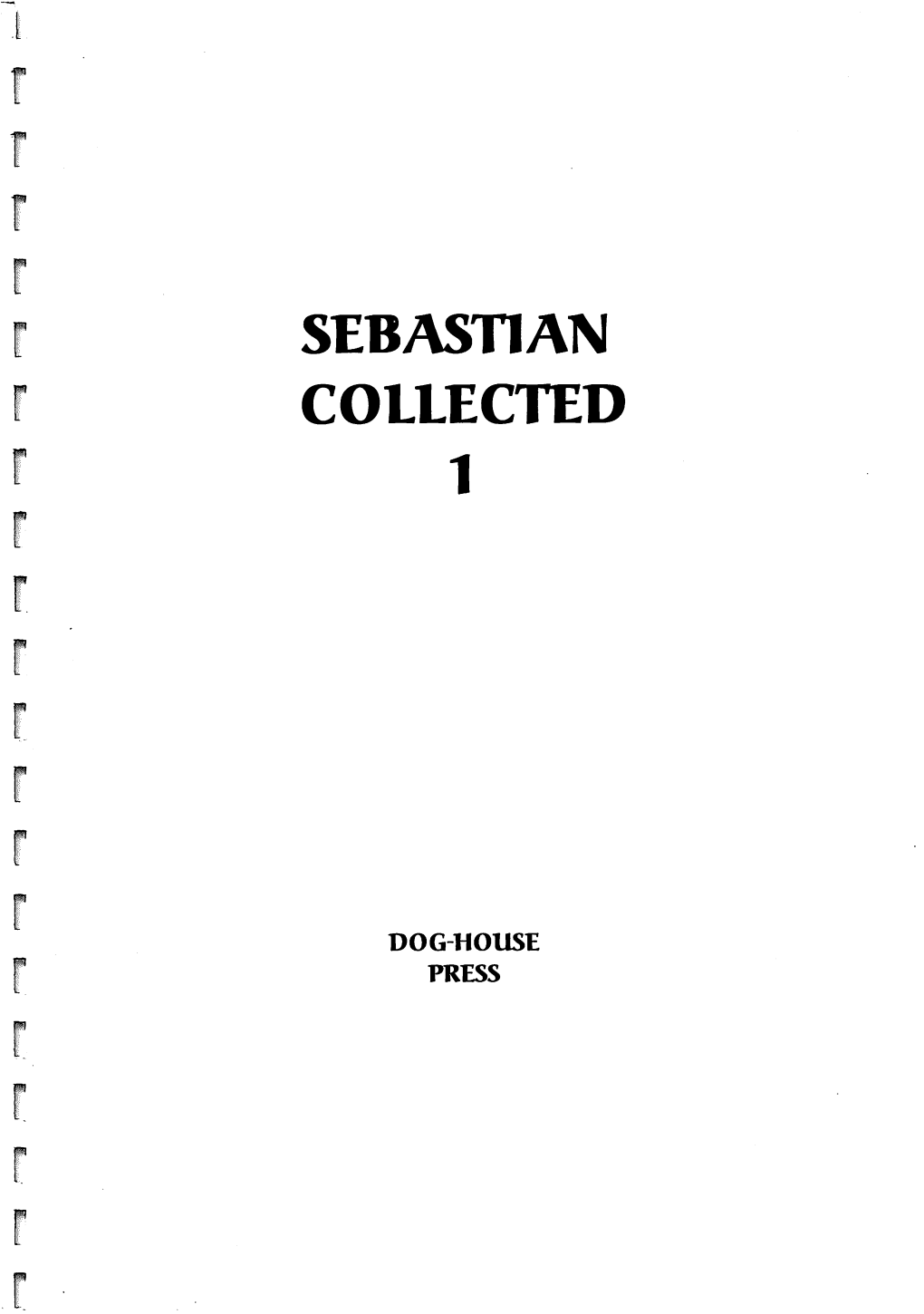 Sebastian Collected 1