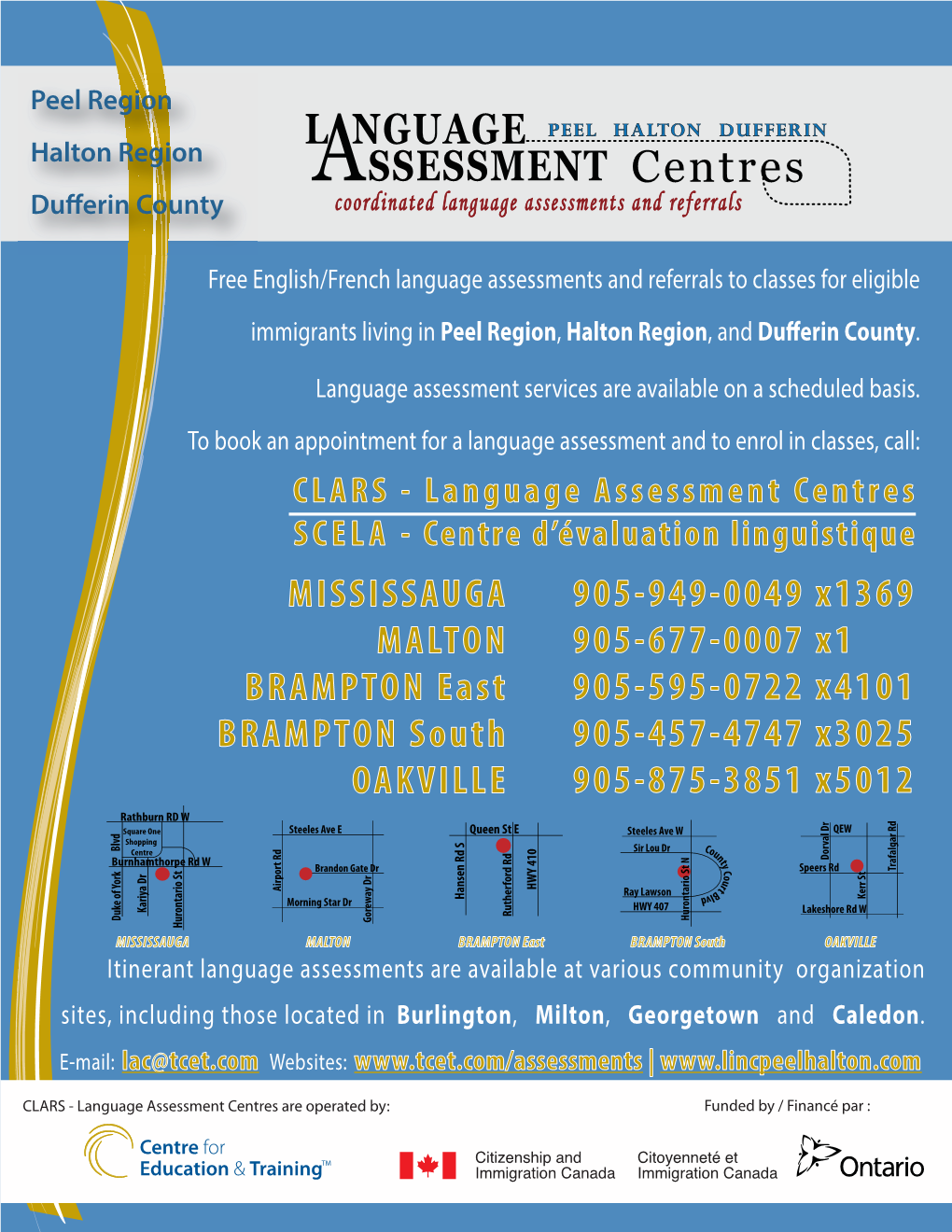 Language Assessment Centres SCELA