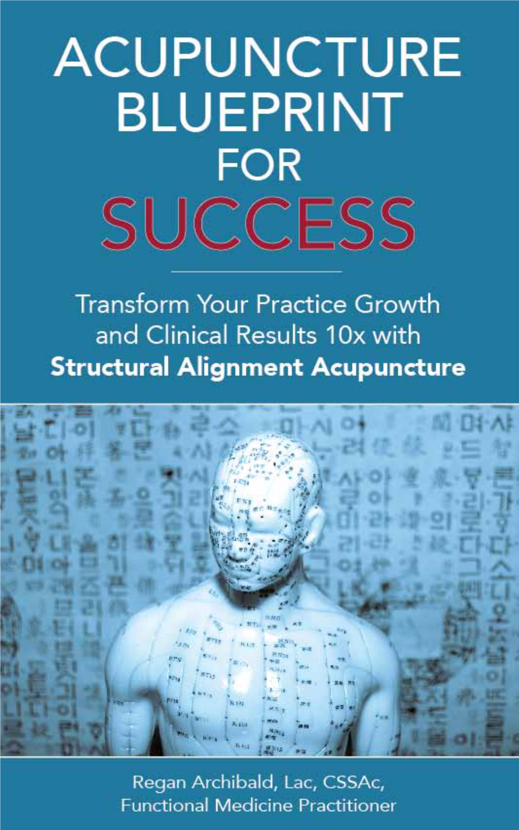 Acupuncture Blueprint for Success Transform Your Practice Growth 10X and Clinical Results 10X with Structural Alignment Acupuncture