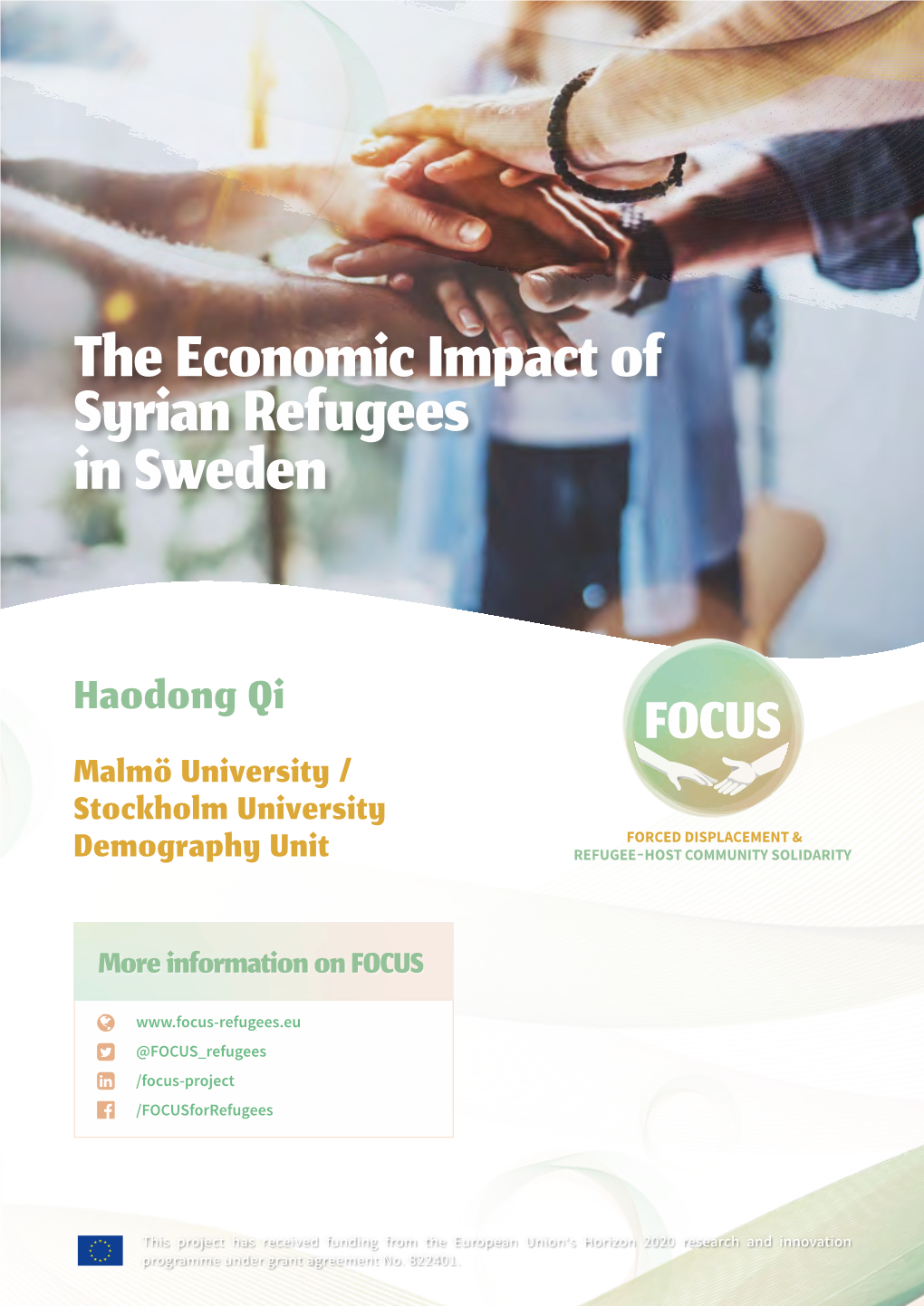 The Economic Impact of Syrian Refugees in Sweden