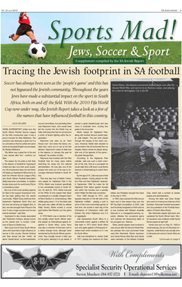 Jews, Soccer & Sport
