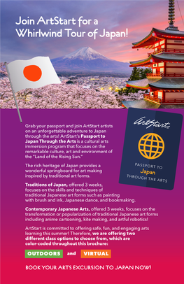 Join Artstart for a Whirlwind Tour of Japan!