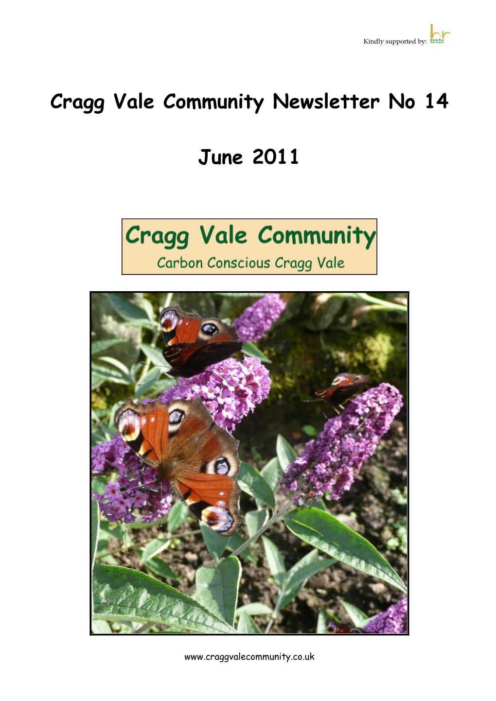 Cragg Vale Community Newsletter No 8