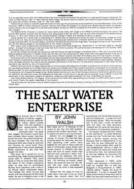 The Salt Water Enterprise