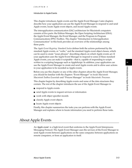Introduction to Apple Events 3