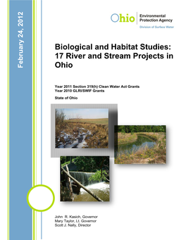 East Branch Dam Post Restoration Monitoring Report