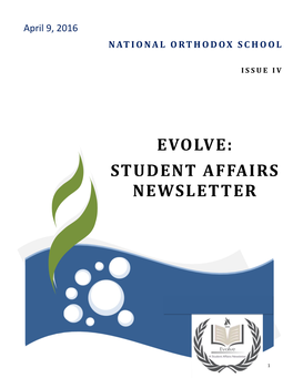 Evolve: Student Affairs Newsletter