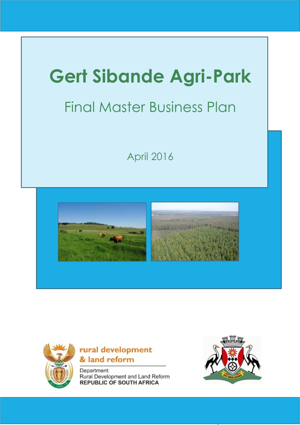 Gert Sibande DM Final Master Agri-Park Business Plan