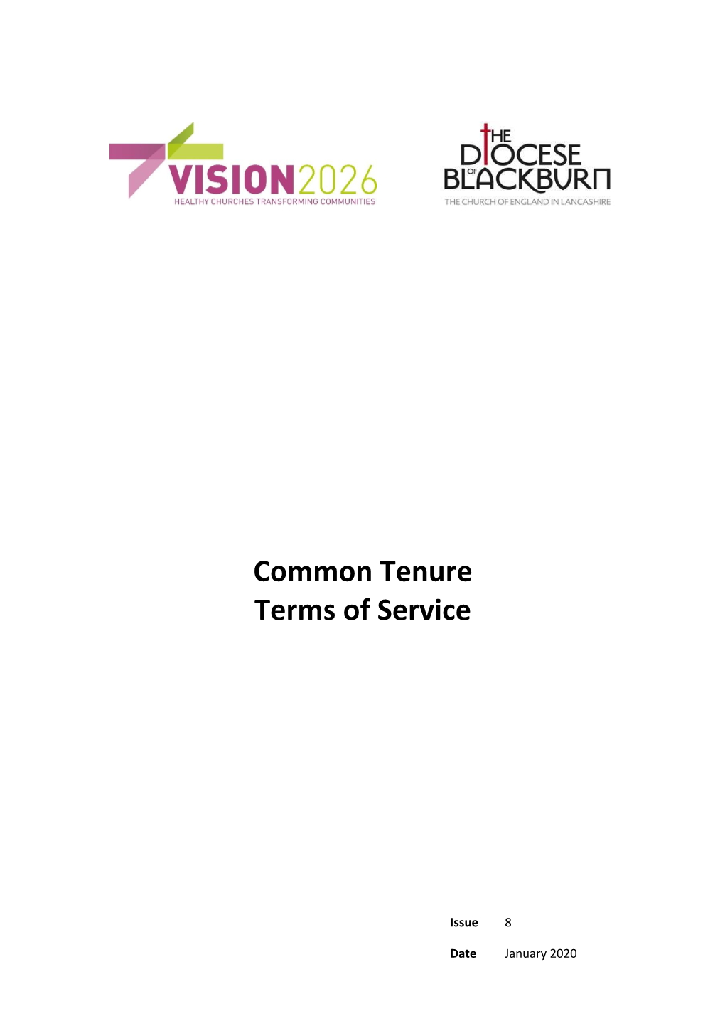Diocesan Terms of Service Handbook