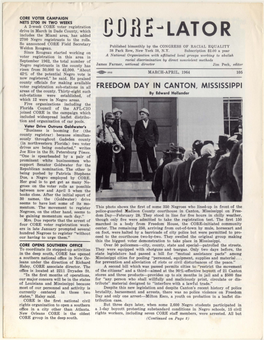 FREEDOM DAY in CANTON, MISSISSIPPI Areas of the County