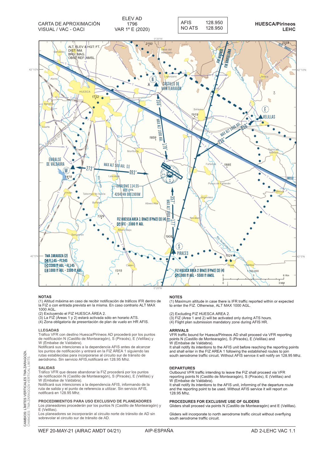 Airac Amdt 04/21) Elev Ad 1796 Var 1º E (2020