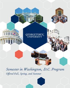 Semester in Washington, D.C. Program