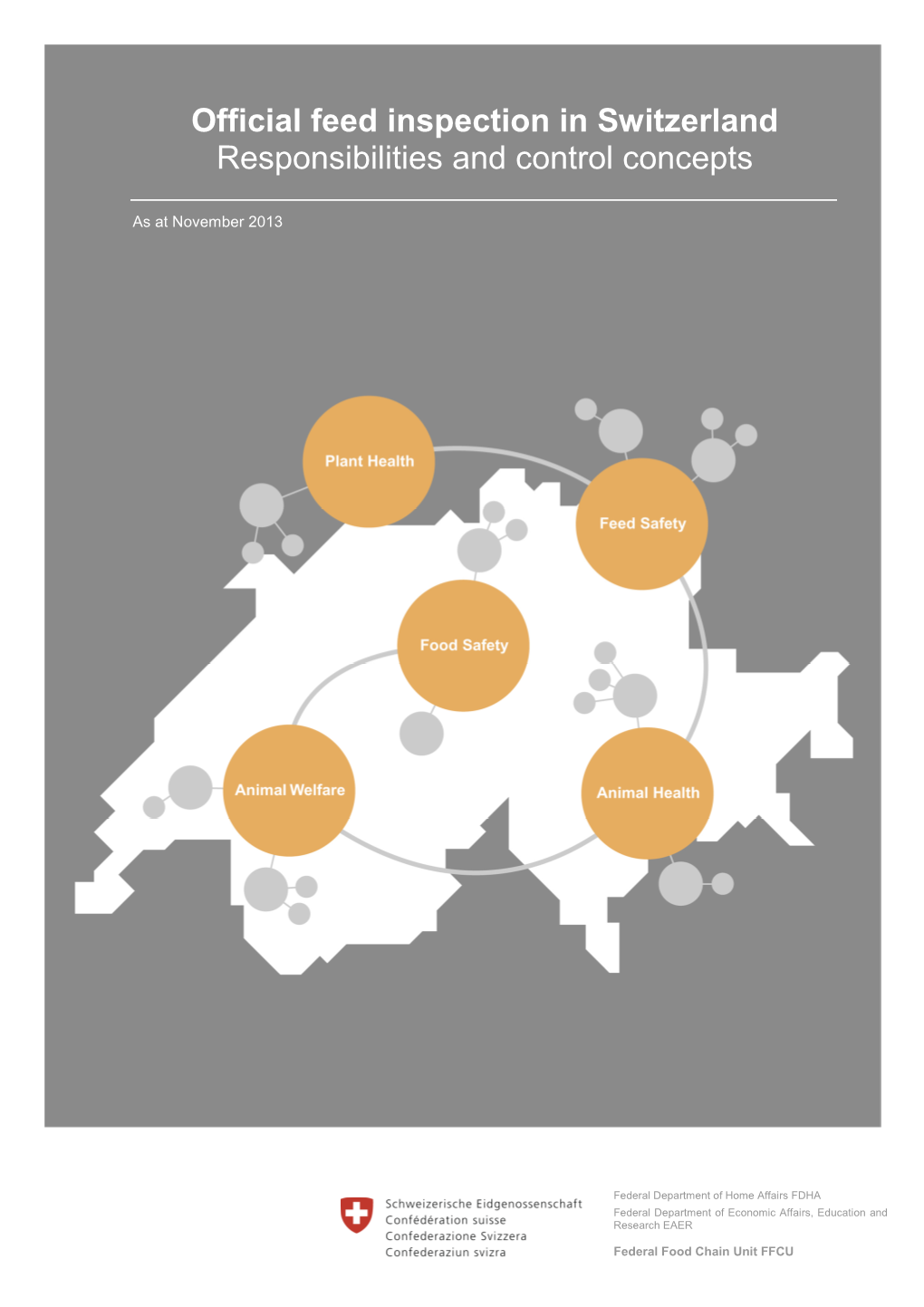 Official Feed Inspection in Switzerland Responsibilities and Control Concepts