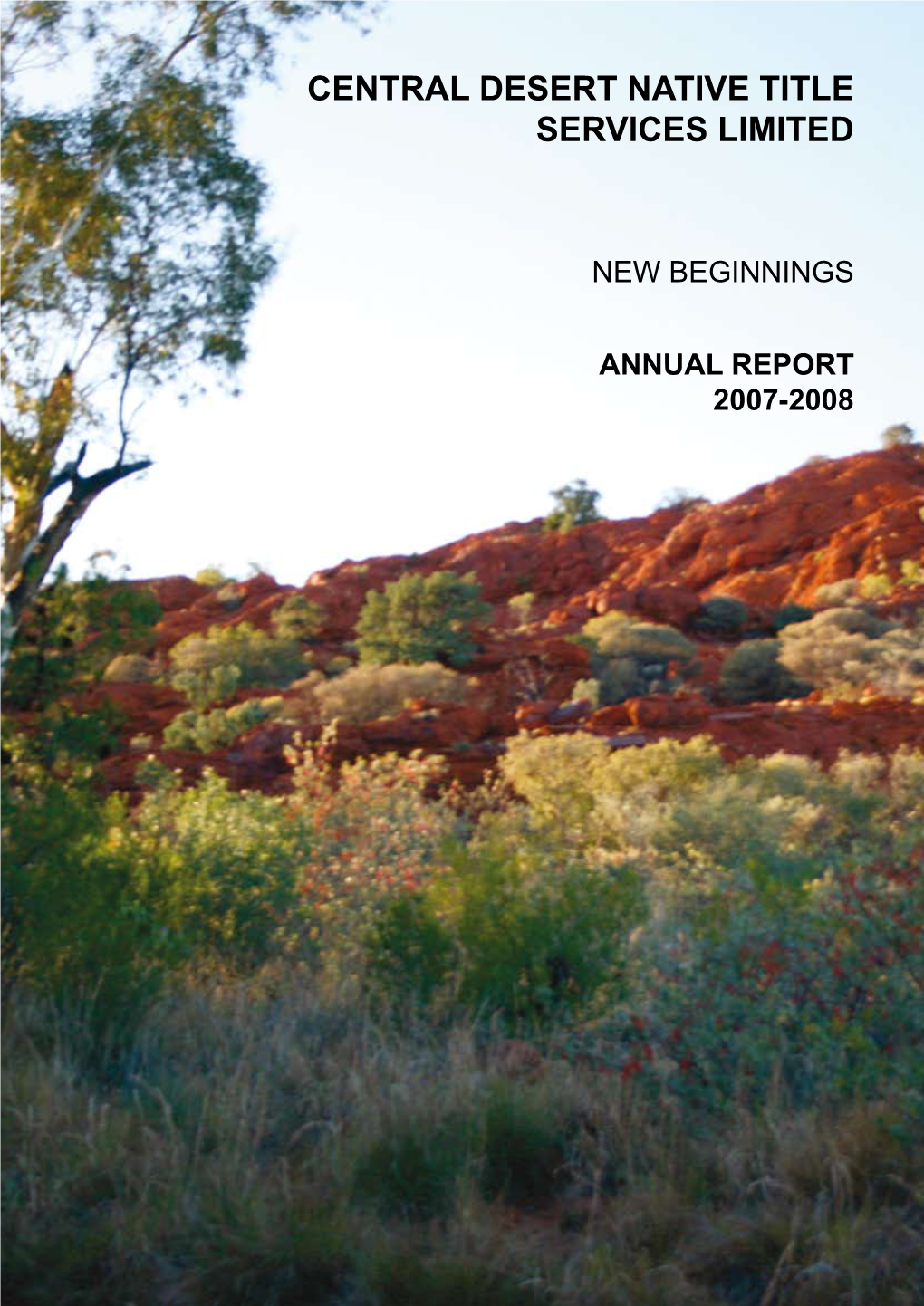 Central Desert Native Title Services Limited