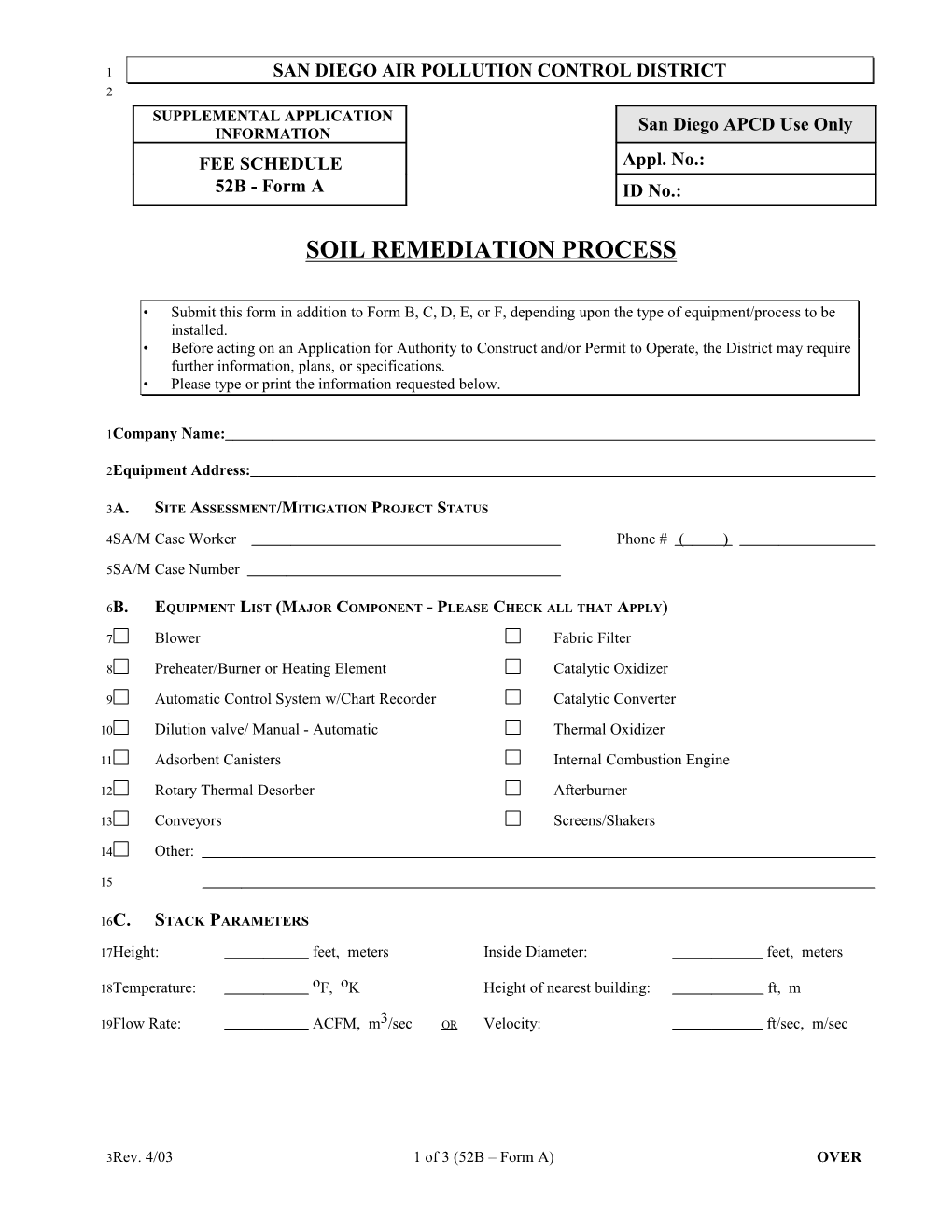 Soil Remediation Process