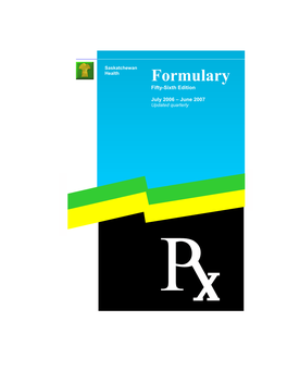 Formulary 56Th Edition