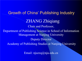 ZHANG Zhiqiang