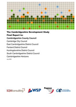 The Cambridgeshire Development Study Final Report To