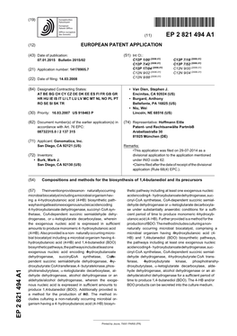 Compositions and Methods for the Biosynthesis of 1,4-Butanediol and Its Precursors