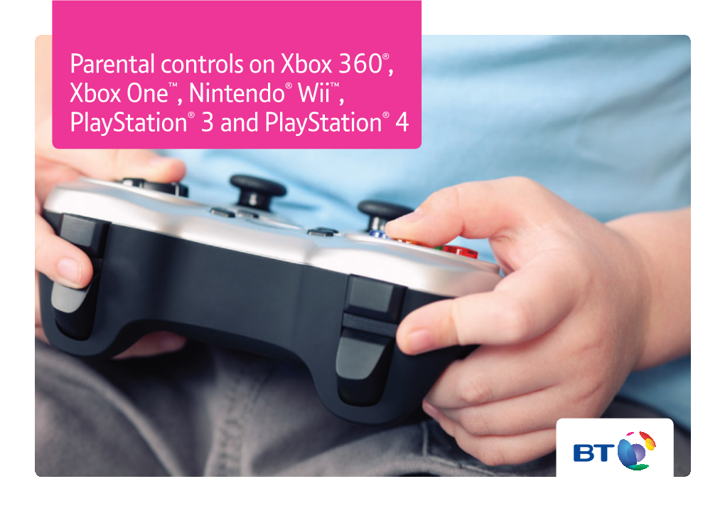 Parental Controls on Xbox 360®, Xbox One™, Nintendo®