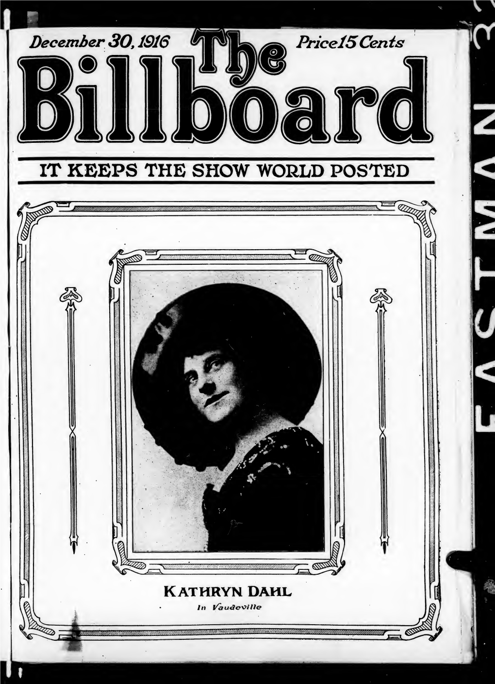 The Billboard 1916-12-30: Vol 28 Iss 53