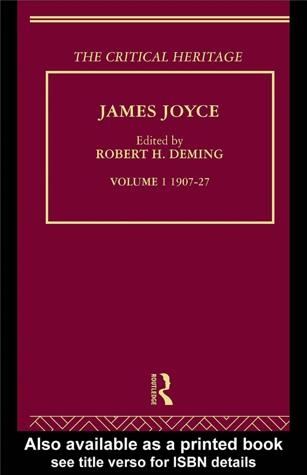 James Joyce, 1907-1927