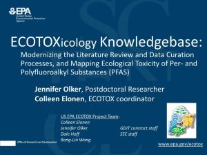 Ecotoxicology Knowledgebase