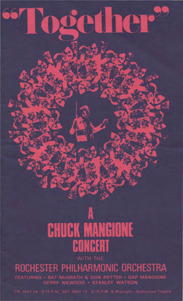 'Together;' a Chuck Mangione Concert