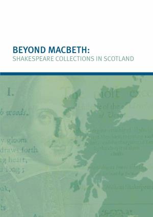Beyond Macbeth Exhibition Catalogue