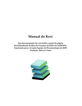 Manual Do Kexi