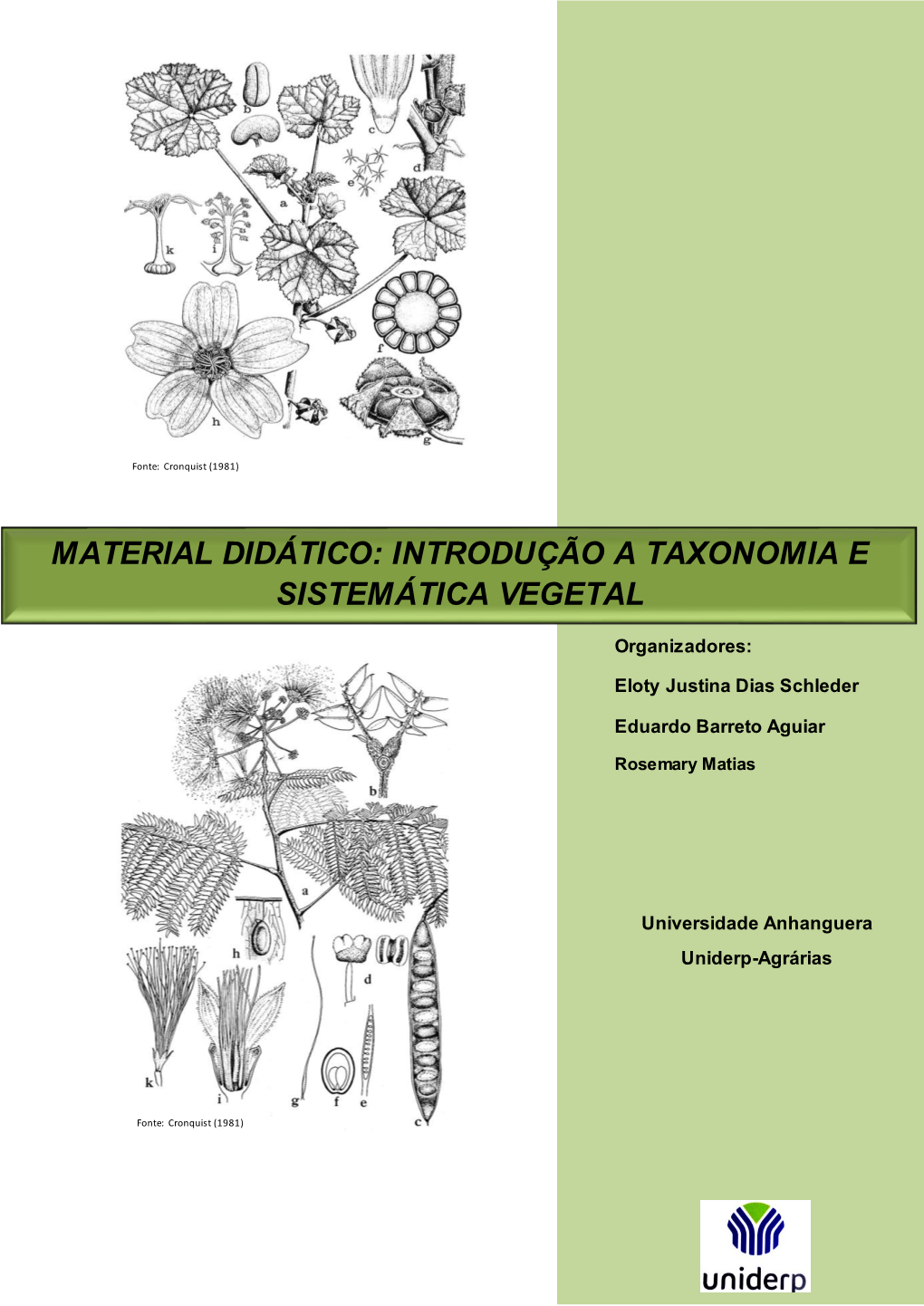 Introdução a Taxonomia E Sistemática Vegetal