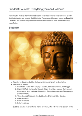 Buddhist Councils: Everything You Need to Know!